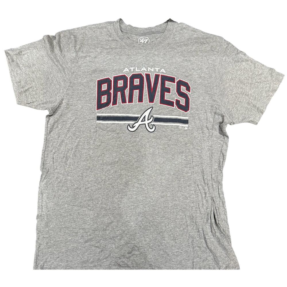 Vintage Tees - 47‎ Brand MLB Atlanta Braves Graphic Tee*SZ M